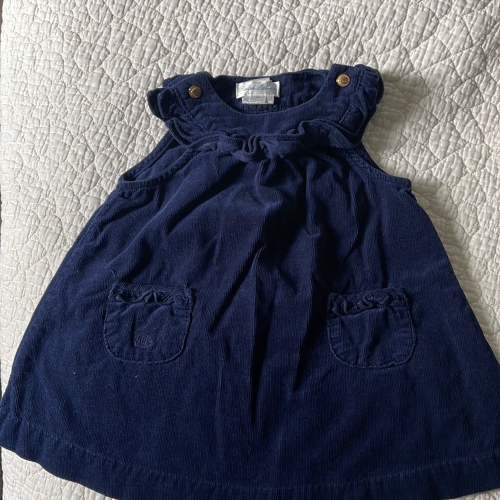 EUC Ralph Lauren 6 mo corduroy dress